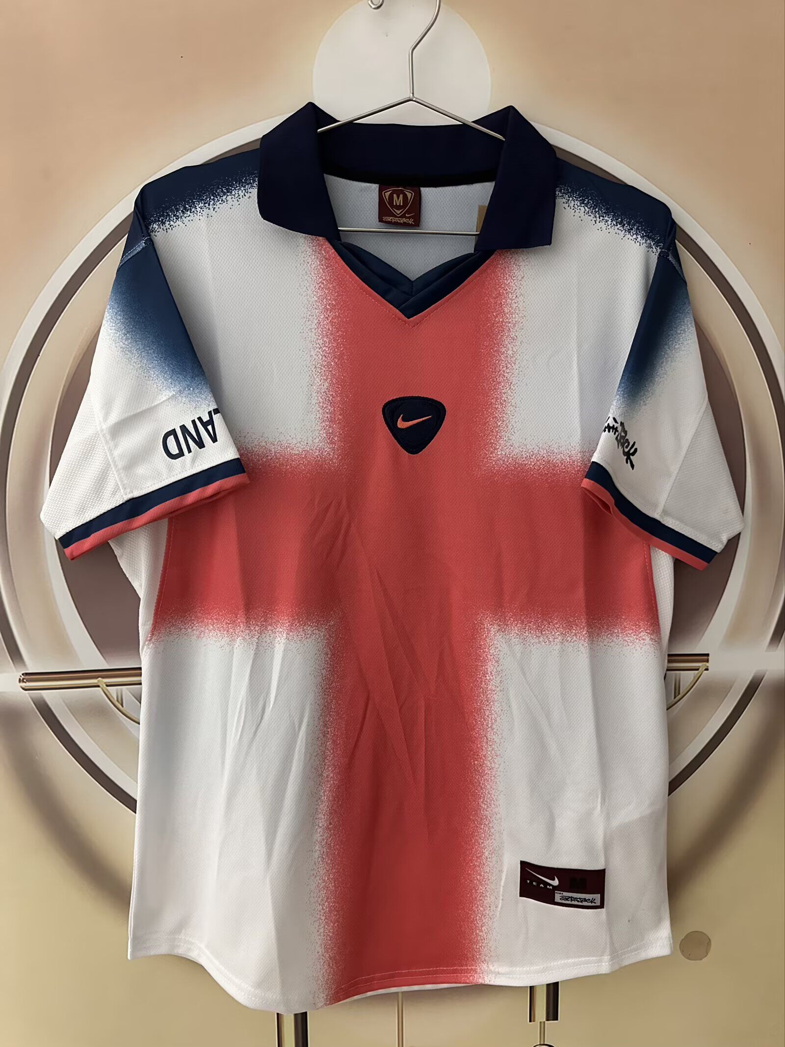AAA Qualit 2026 Total 90 Special White/Red England Soccer Jersey